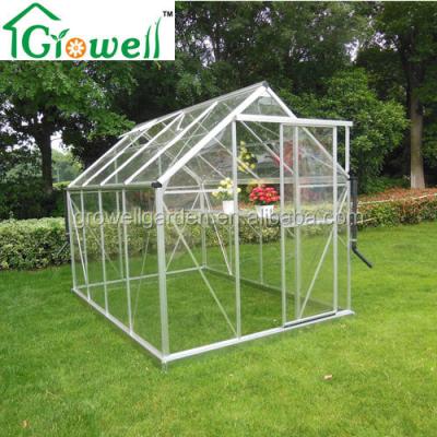 China Solid PC Sheet Polycarbonate Galvanized Aluminum Nice Mini Garden Greenhouse for sale