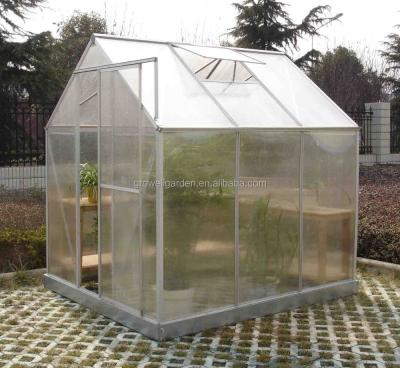 China Easily Assembled Commercial Greenhouse Used Polycarbonate Panel For Plant Or Flower for sale