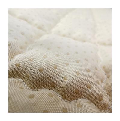 China Brushed Sueded PVC Silicone Dot Polyester Cushion Fabric Cushion Bottom Anti Slip Fabric for sale