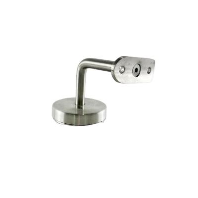 China Modern Modern 304 Or Railing Fittings Satin Finish 316 Stainless Steel Railing Connector For Round Pipe for sale