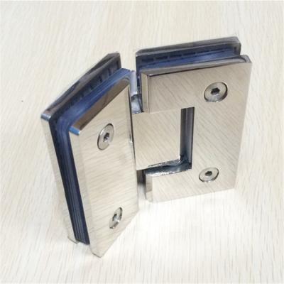 China Modern 135 Degree Shower Hinge Stainless Steel Hinge For Bathroom Glass Door for sale