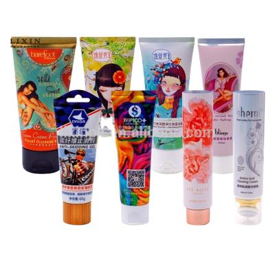 China Cosmetics Hand Cream Packaging OEM Seamless Small Soft Aluminum Cosmetic Tube for sale