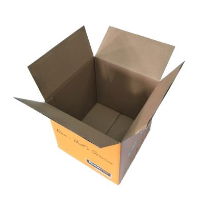 China Recyclable Custom Corrugated Brown Kraft Paper Cardboard Box for sale