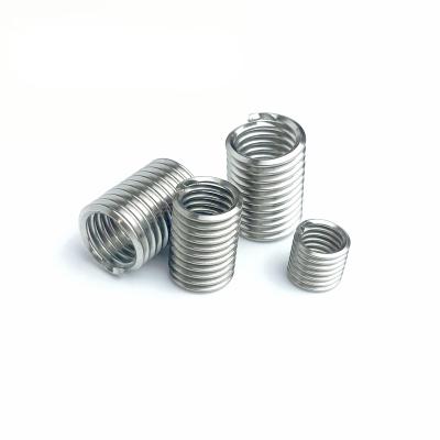 China Machinery manufacturing 304 stainless steel m10 m2 m3 m4 m6 m8 shankless threaded insert for sale