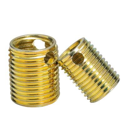 China Machinery Screw Repair Fabrication Plant Customized Three Hole Slotted Self Tapping Thread Insert M3-M16 for sale