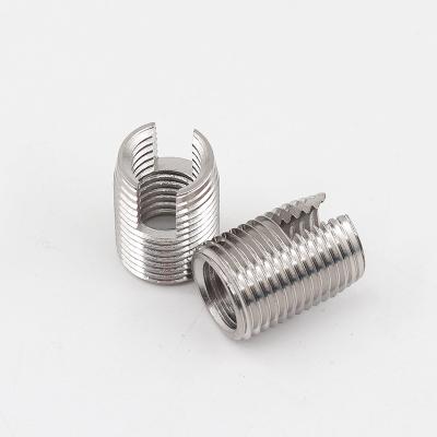 China Machinery manufacturing carbon steel 302 slotted self tapping screw sleeveand stainless steel self tapping sleeve m2-m20 for sale