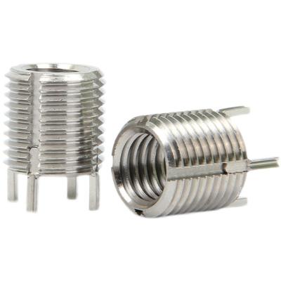 China Machinery Manufacturing M2-M12Key-Locking Thread Inner-Knurled Thread Insert For Metal for sale