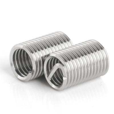 China Machinery Manufacturing Stainless Steel Threaded Insert Coiled Thread Helical Screw Thread Inserts M5 Thread Mending Insert for sale