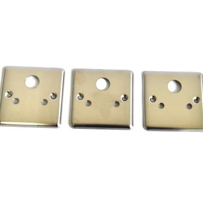 China Complex process and precision Customized factory custom Aluminum stainless steel Sheet Metal parts Stamping Bending Parts for doorbell push switch for sale