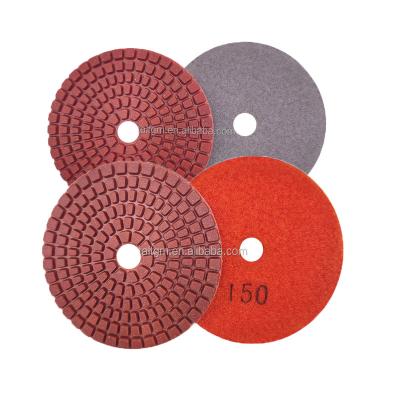 China Factory Manufacturer Wet Dry Diamond Disc Pad Grinding Wheel Polishing Tools For Marble Granite QW-5000 for sale