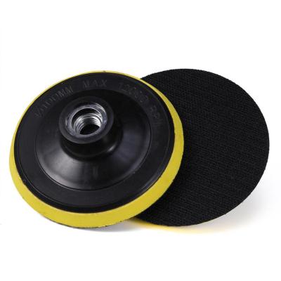 China High Performance 5 Inch Plastic Pad Foam Pad 5/8-11 For Granite Car Tile Marble Stone Sandpaper 125mm Diamond Polishing Pads for sale