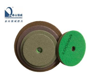 China Granite Marble Quartz Polishing Pads 4Inch 100mm Granite Polishing Sheet Marble Wheel Quartz Dry Sponge Polishing Pads for sale