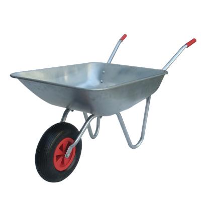 China Multi purpose price 80kg load cheap wheelbarrow WB5204 outdoor wheelbarrow for sale