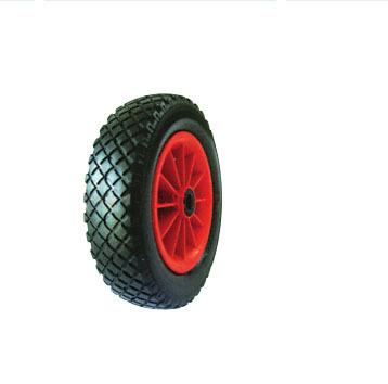 China Trolley 2.80/2.50-4 PU Foam Tire Wheel For Hand Trolley for sale