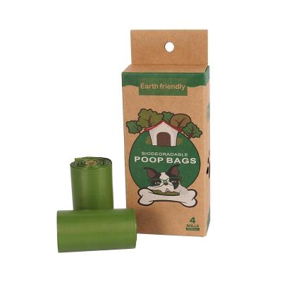 China Degradable dog/cat/pet poop bag shoveling artefact pet poop poop bag easy to take out pet poo bag for sale