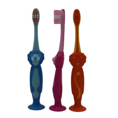 China Popular Bamboo Toothbrush Kids Baby Toothbrush Children Animal Toothbrush for sale