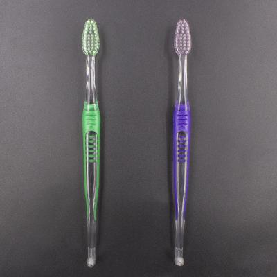 China New Charcoal Toothbrush Orthodontic Toothbrush With Interdental Brush Functional Toothbrush With Interdental Brush for sale