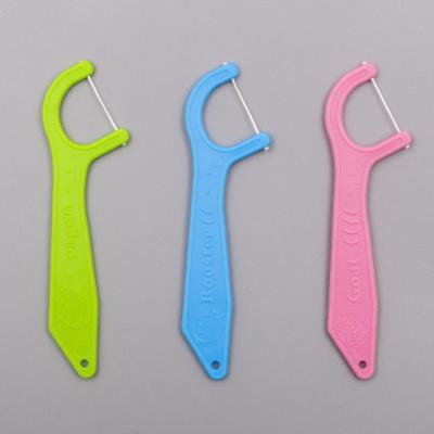 China Colorful PP Kids Floss Picks Flosser For Kids for sale