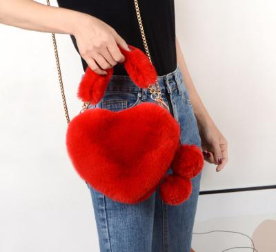 China Lady's Cross Fur Sling Custom - Cute Luxury Wholesale Ladies Handbag Bags Women Mini New Design Designer Handbags Body Bag Purse Chain Bag for sale