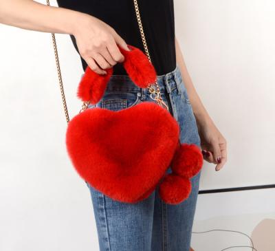 China Lady's Cross Fur Sling Custom - Cute Luxury Wholesale Ladies Handbag Bags Women Mini New Design Designer Handbags Body Bag Purse Chain Bag for sale