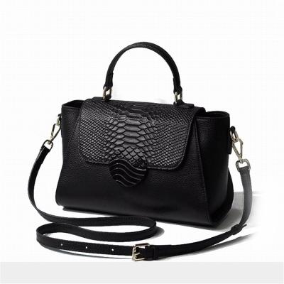 China Fashion Custom Luxury Genuine Leather Bags Handbags For Women Crocodile Pattern Designer Lady Crossbody Shoulder Bags for sale