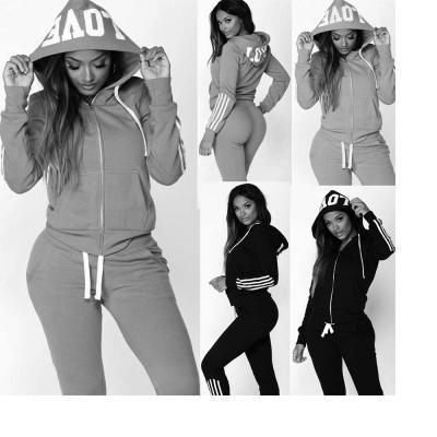 China Anti-pilling dropshipping women shear hooded sets sweat pants sweat sets shear hoodie sets for women for sale