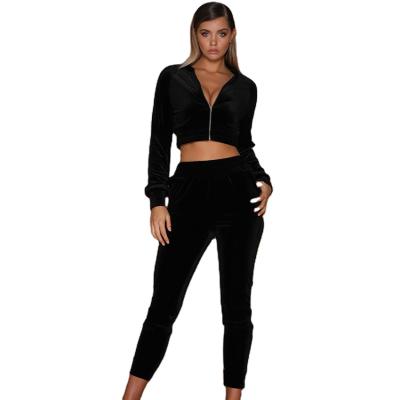 China New 2021 European Viable Frontier and American Sweater Casual Pants Suit for sale