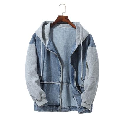 China Sustainable Women Jackets Coat Spring Winter Long Sleeve Hoodie Custom Denim Jacket For Ladies for sale