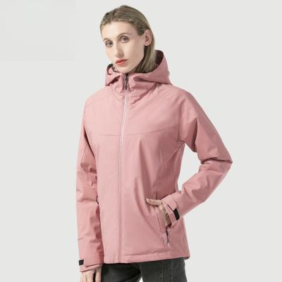 China Women Windproof Increasing Hooded Outdoor Jacket Velcro Outdoor Jackets Water Proof Jacket for sale