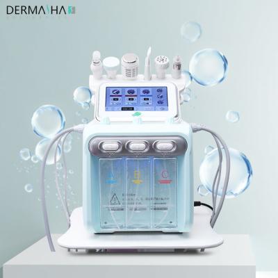 China High Quality Exfoliators 7 in 1 Hydraulic Jet Machine Small Bubble Facial Beauty Aqua Hydra Peeling Facials Oxygen Microdermabrasion for sale