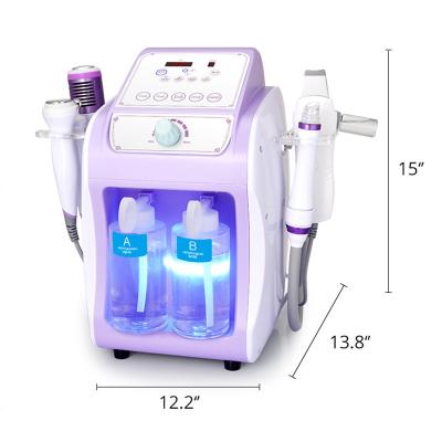 China Professional Exfoliators Microdermabrasion Lotion Pour Machine Hydra Oxygen Face Lifting Facials Beauty Machine for sale