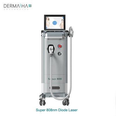 China 2021 Newest 1064 755 808 professional permanent hair removal diode laser hair removal machine 808nm diode laser machine for hair removal for sale