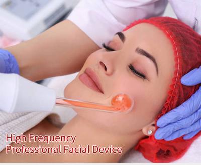 China 2021 Hot Selling Face Lift Skin Therapy Portable Handheld High Frequency Magic Wand for sale