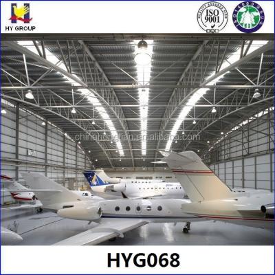 China Steel Aircraft Hangar Roof Truss Design Airplane Hangar for sale