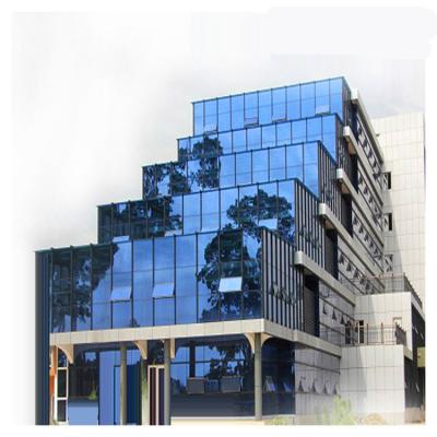 China soundproof aluminum glass curtain wall outside building for sale