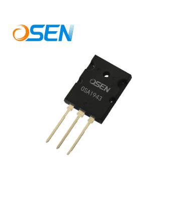 China Original fast change speed 2SC5200 2SA1943 OSEN transistor 150W audio 230V NPN bipolar TO-3P for sale