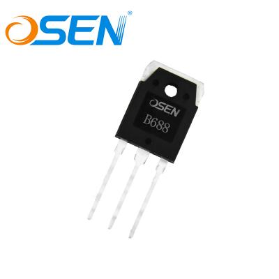 China Original OSEN B688 60W NPN TO-3P Fast Change Speed ​​Bipolar Transistor for sale