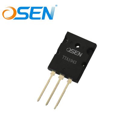 China Original fast change speed TTA1943 OSEN transistor 150W 230V NPN bipolar TO-3P for sale