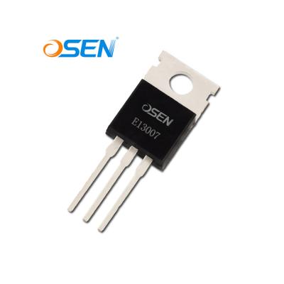 China High Change Speed ​​OSEN 13007 700V 8A TO-220 Plastic-encapsulate Plug-in Board Transistors for sale