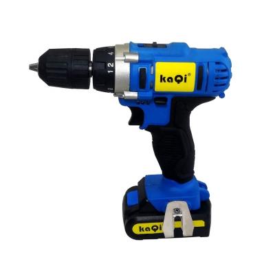 China Kaqitools KQ-81401 cordless machine lithium battery 10 mm drill 14.4/16.8V rechargeable battery two-speed drill for sale