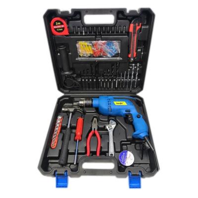 China Model from Kaqitools. TS-1901 CE&CB Certification Household Tool Kit 650W 13mm Impact Drill Kit for DIY Works TS-1901 for sale