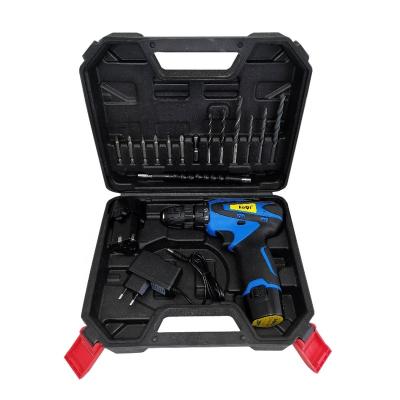 China Model from Kaqitools. TS-1902 Battery Tool Kit 12V Rechargeable Cordless Drill Power Tools Kit 10mm for sale