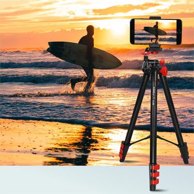 China KINGJOY Video Camera Flexible Lightweight Video Camera Digital DSLR Aluminum Tripod for Camera and Camcorder for sale