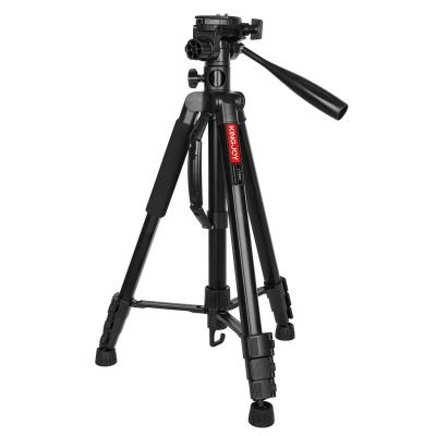 China Pro PORTABLE Aluminum Portable Video Camera Tripod Folded Travel Digital Dslr Tripod Stativ Raising Photographic Camera Tripod Stand for sale