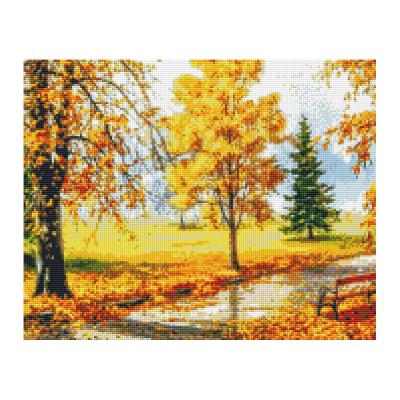 China New Classic/Postmodern 5d Forest Mid-Autumn Landscape Art Diamond Painting for sale