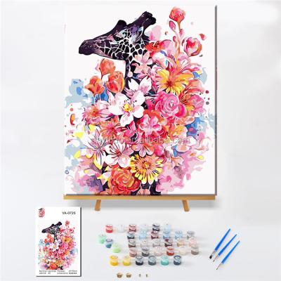 China Paintido Direct Selling Variety Of Styles DIY Digital Painting Abstract For Kids, Adults Paint By Number Kits Drawing On Canvas Home Decor for sale