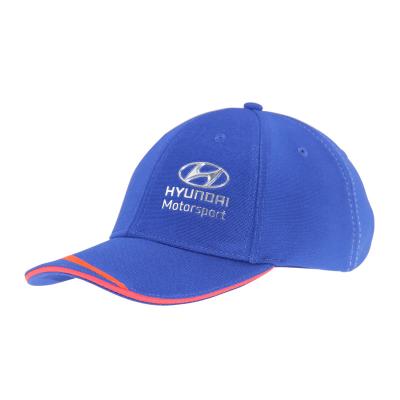 China 100% Polyester Woven Ottoman Racing Baseball Caps With Embroideries On Multi Panel for sale