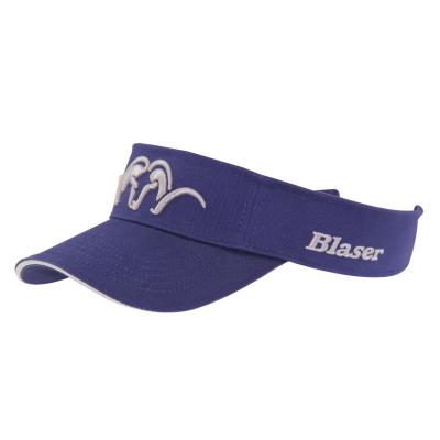 China 3D Custom Embroidered Sun Visors Breathable Mens Sports Visors OEM for sale