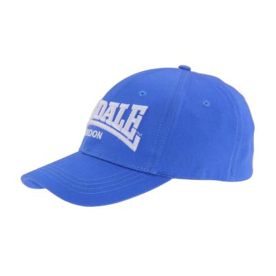 China Blue 6 Panels Embroidery Fitted Baseball Caps,  Men/Women Outdoor Baseball Hat For Autumn/Winter for sale