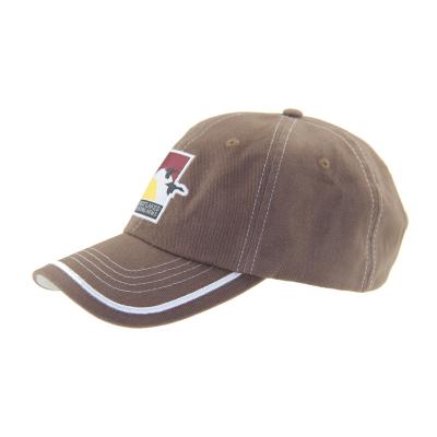 China Classic Cotton Embriodery Outdoor Baseball Caps 6 Panel Constructed for sale